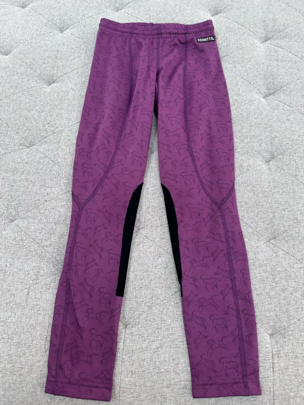 EUC KERRITS Kids Performance Knee Patch Riding Tight SIZE SMALL RIDING PANTS